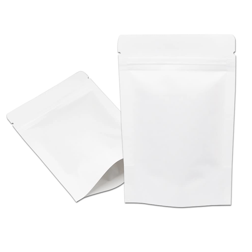 Doypack Blanc Brillant (50g) - Sachet emballage vrac - Packaging