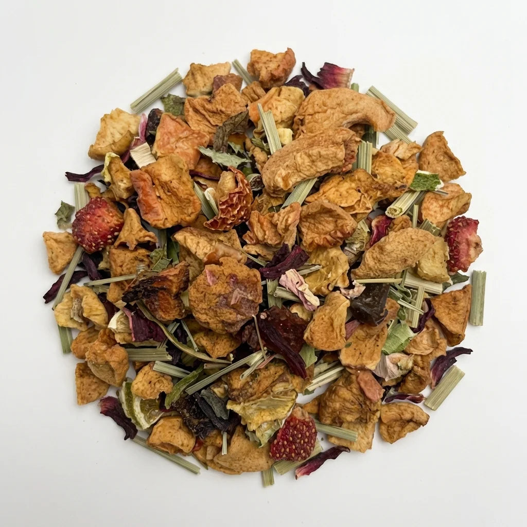 Infusion fruitée acidulée (Citron vert - Fraise) BIO – Thés Direct ...